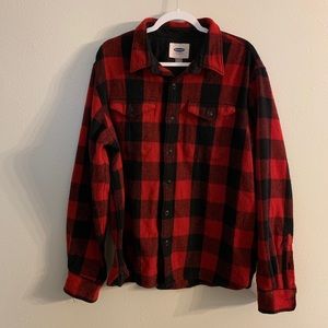 Old Navy Thick Flannel Button Down